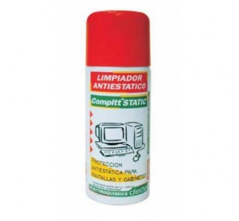 LIMPIADOR COMPITT STATIC 180CC/157G (610025) LIMPIADOR ANTIESTÁTICO / PANTALLAS DELTA